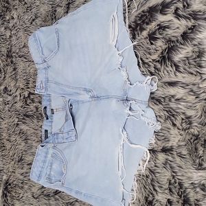 Wild fable button fly cut off shorts